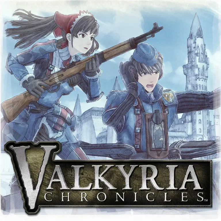 Gambar yang menampilkan gaya seni khas Senjou no Valkyria