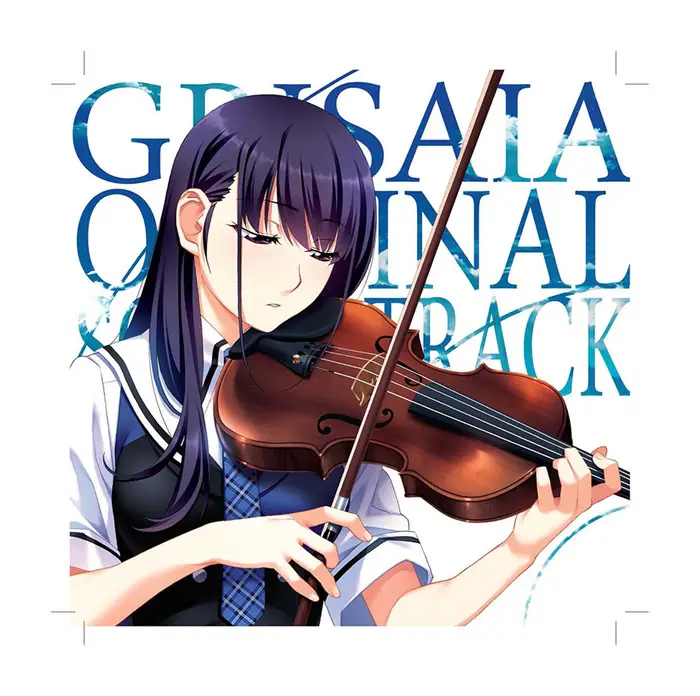 Gambar ilustrasi gaya seni Grisaia