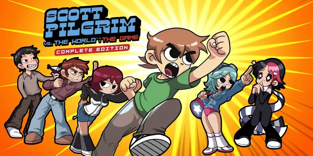 Gambar yang terinspirasi dari video game Scott Pilgrim