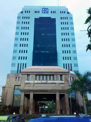 Gambar gedung BRI di Bandar Jaya