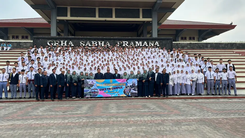 Gambar gedung sekolah Al Kautsar Bandar Lampung