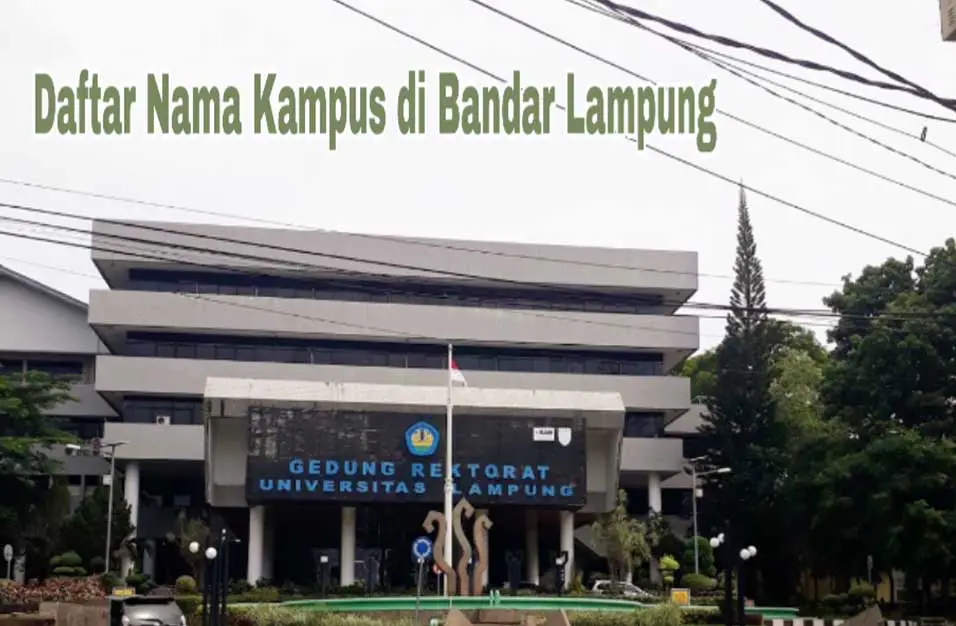 Gambar gedung sekolah di Bandar Lampung