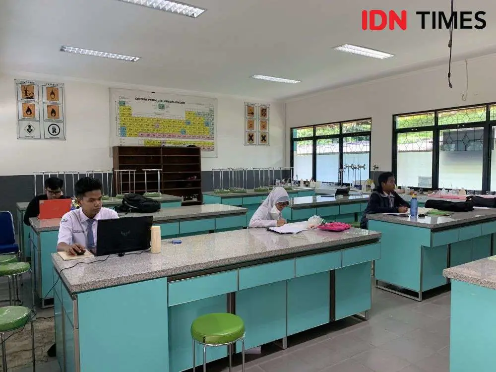 Gambar gedung SMA Al Kautsar Bandar Lampung