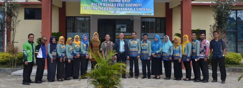 Gambar gedung SMK Negeri 7 Bandar Lampung