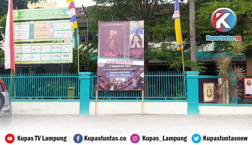 Gambar gedung SMPN 1 Bandar Lampung