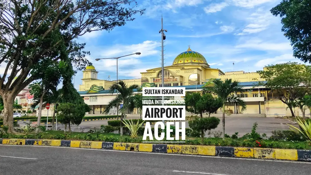 Gambar gedung terminal Bandar Udara Aceh