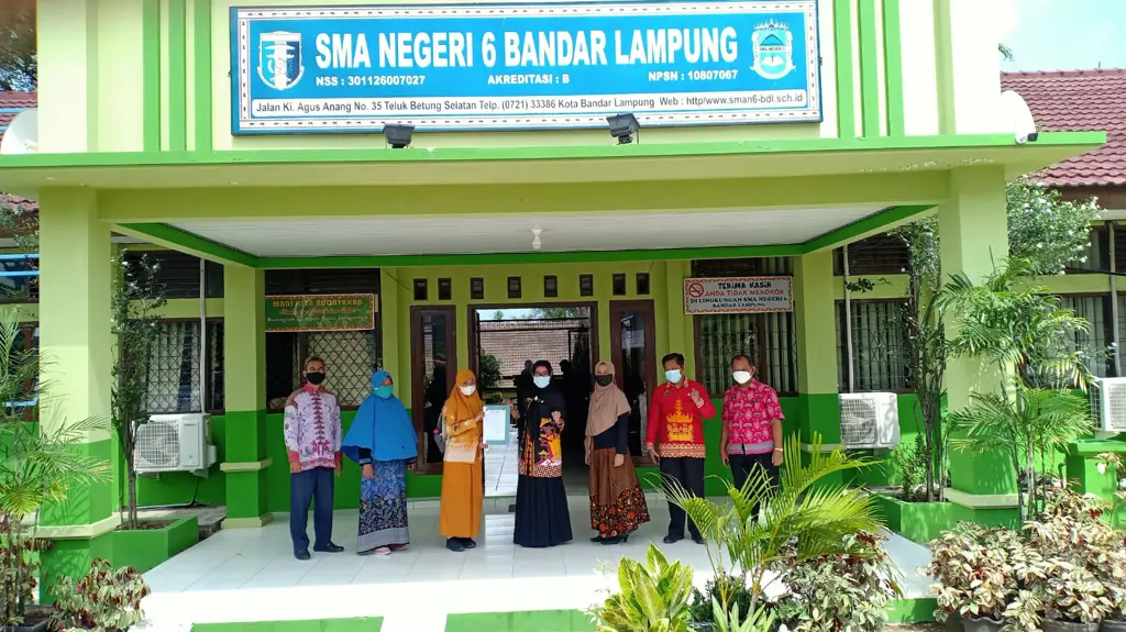 Gedung SMPN 6 Bandar Lampung