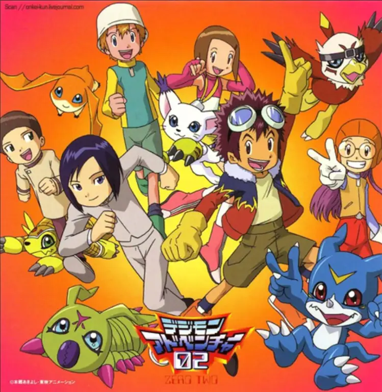 Karakter-karakter Digimon Adventure 02