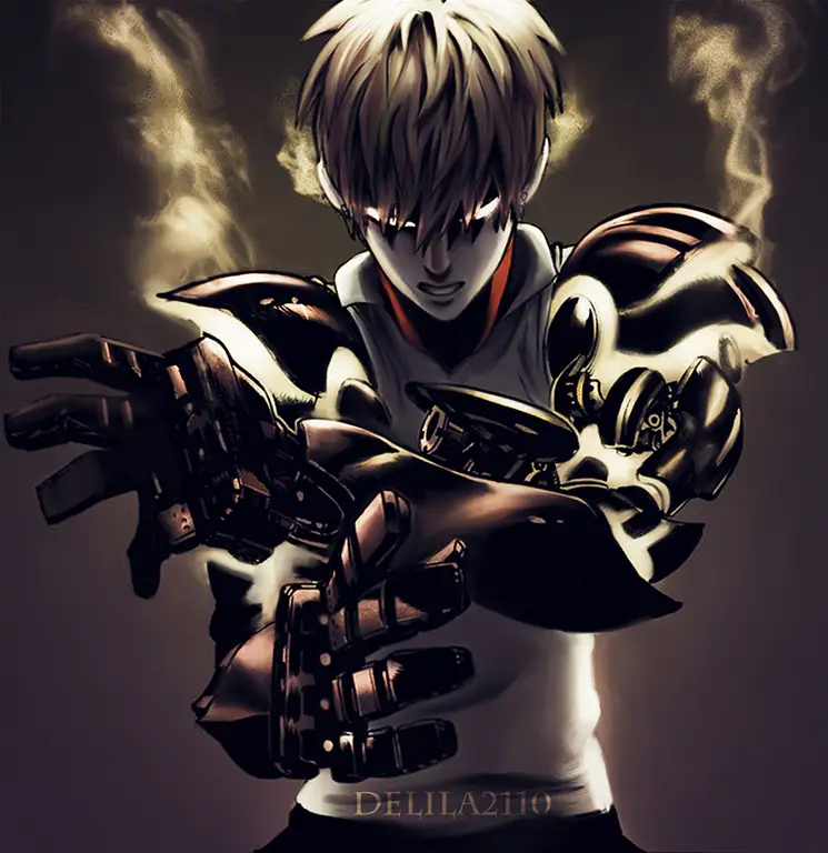 Gambar Genos, murid Saitama