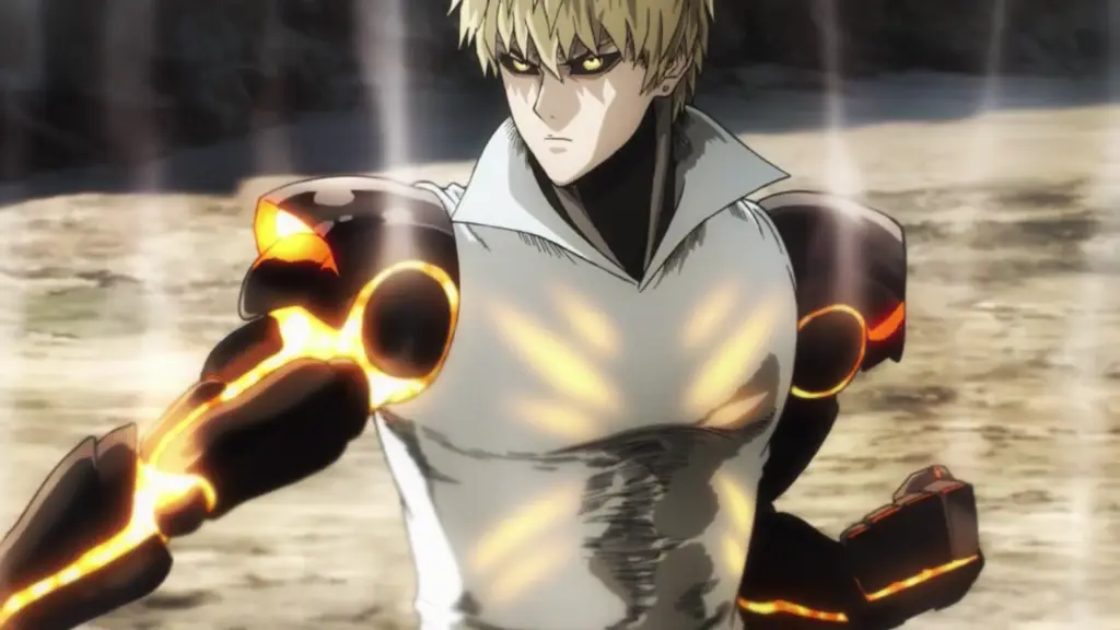 Gambar Genos dari One Punch Man