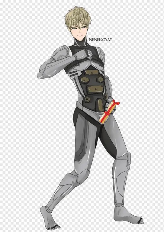 Gambar Genos, murid Saitama