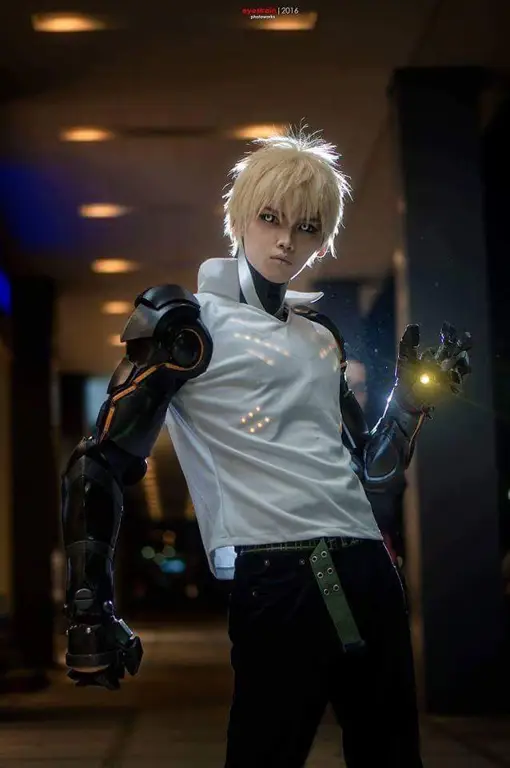 Gambar Genos, murid Saitama