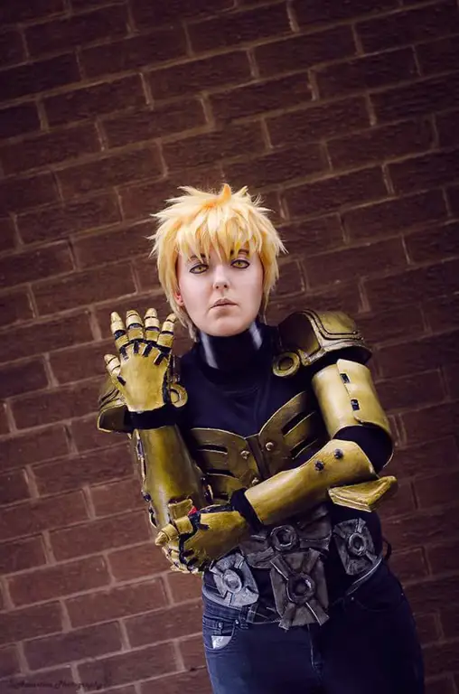 Genos, salah satu karakter pendukung Gambar Genos, murid Saitama