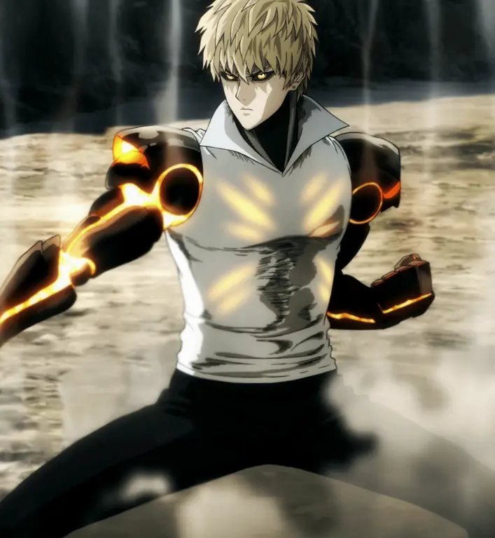 Gambar Genos, murid Saitama