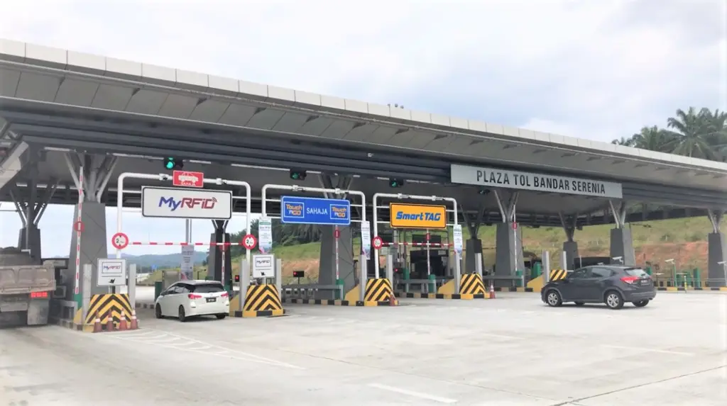 Gambar Gerbang Tol Bandar Selamat 1