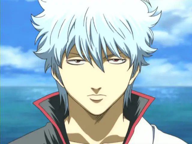 Gambar Gintoki Sakata dari anime Gintama