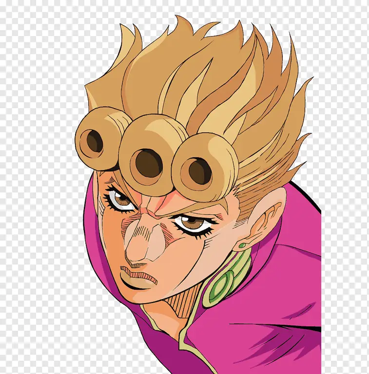 Gambar Giorno Giovanna dalam Golden Wind