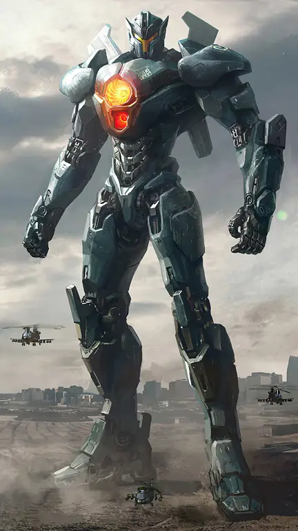 Robot Gipsy Danger dalam film Pacific Rim