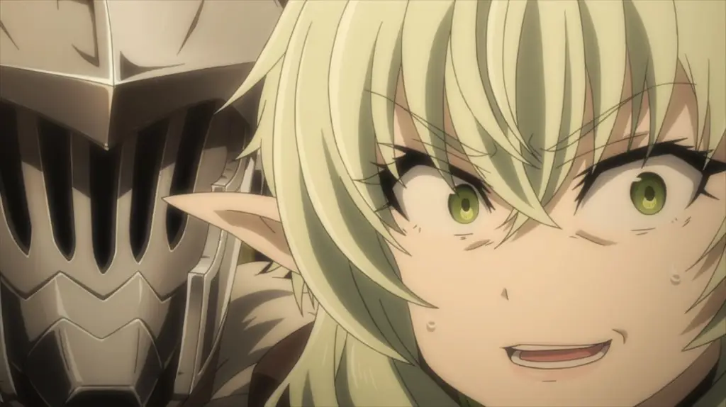 Adegan anime Goblin Slayer yang menegangkan