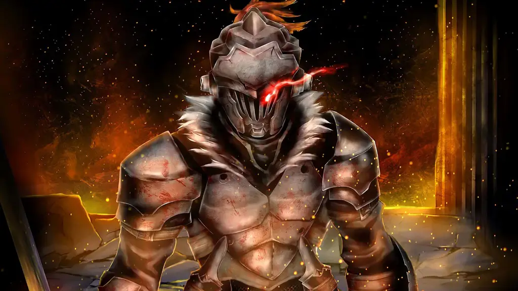 Adegan aksi Goblin Slayer melawan goblin