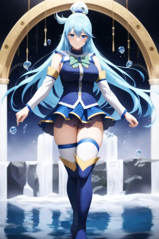 Karakter Aqua dalam KonoSuba