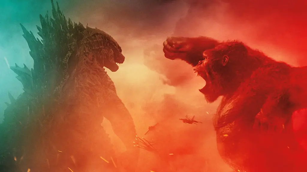 Adegan pertarungan Godzilla vs Kong