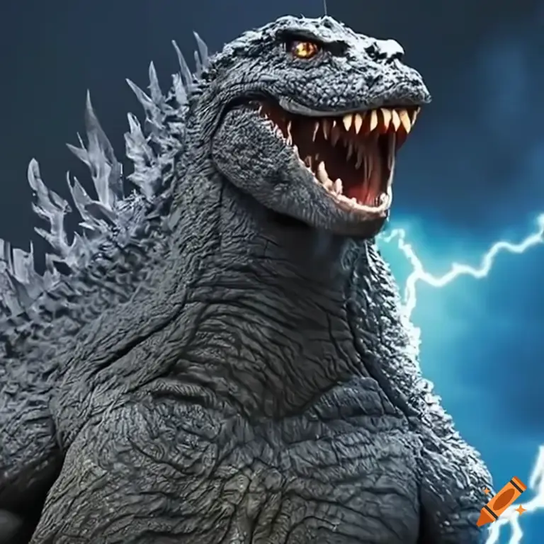 Godzilla sedang mengaum