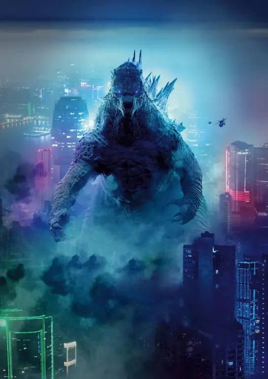 Godzilla sedang mengaum