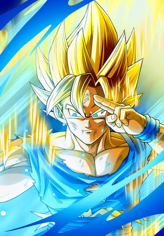 Goku dalam Dragon Ball Super episode 102 Gambar Goku dari Dragon Ball Super
