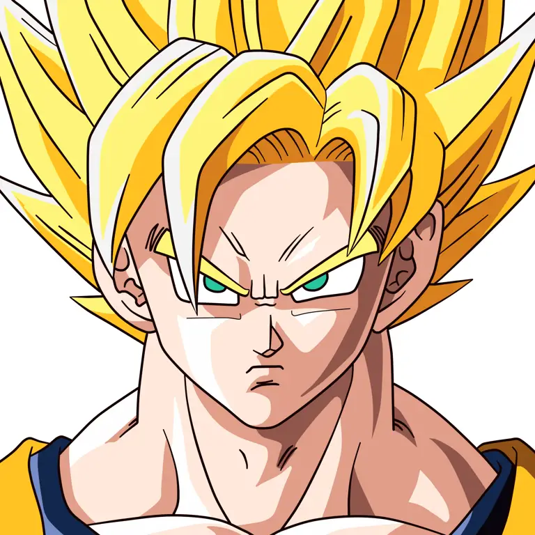 Gambar Goku dari Dragon Ball Super