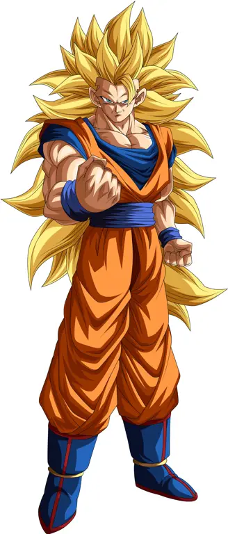 Goku dalam pertarungan epik Goku dari Dragon Ball Super