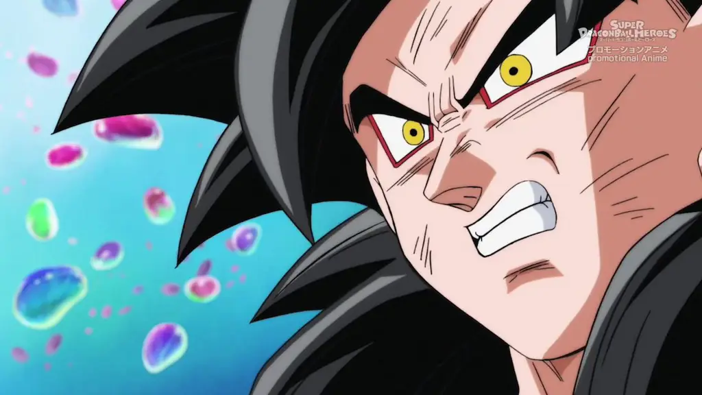 Goku dan Vegeta di Dragon Ball Heroes Episode 6