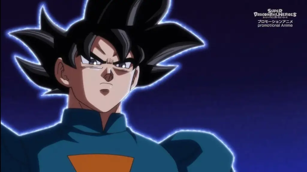 Gambar Goku dan Vegeta dalam Super Dragon Ball Heroes