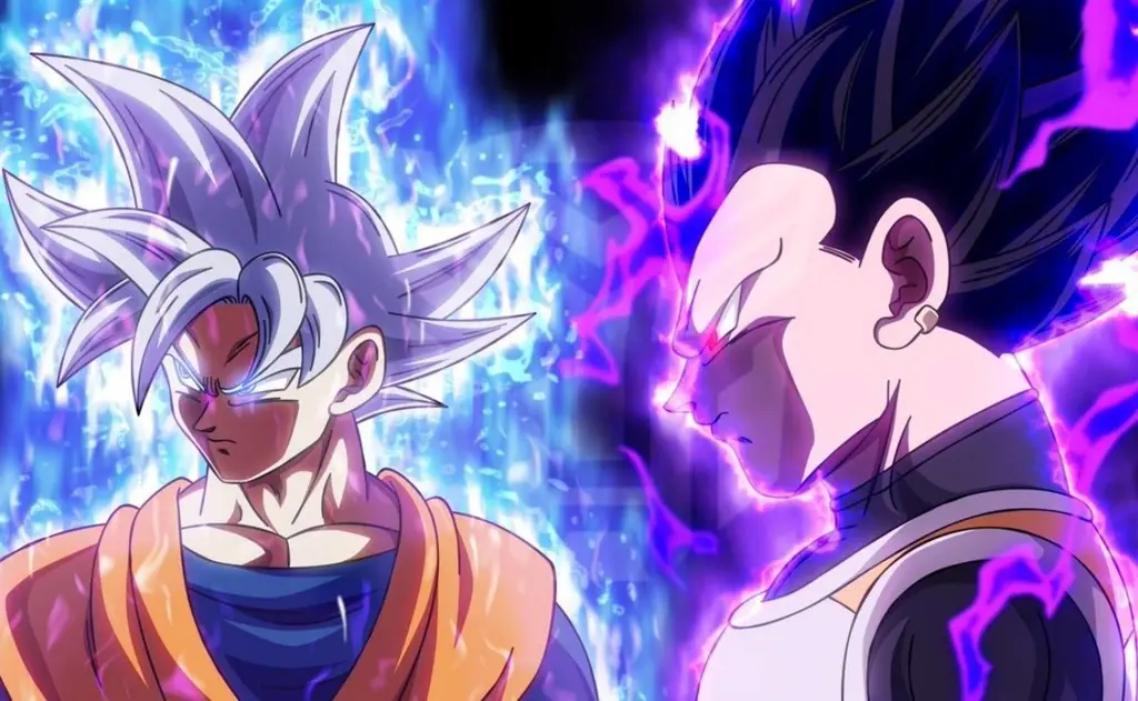 Goku dan Vegeta dalam Dragon Ball Heroes