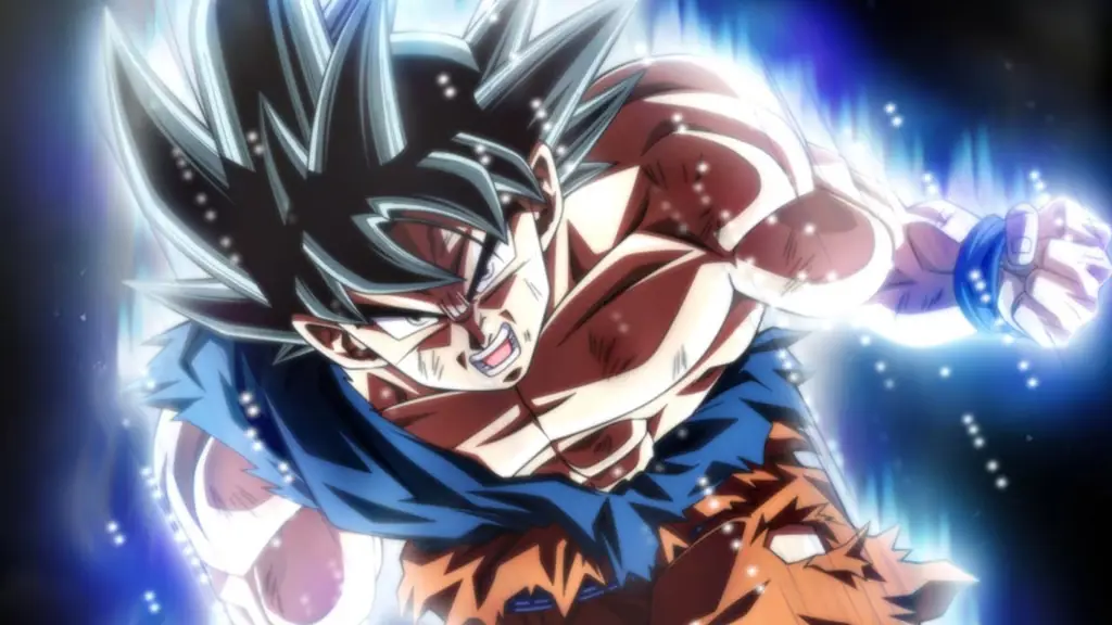 Goku menggunakan Ultra Instinct