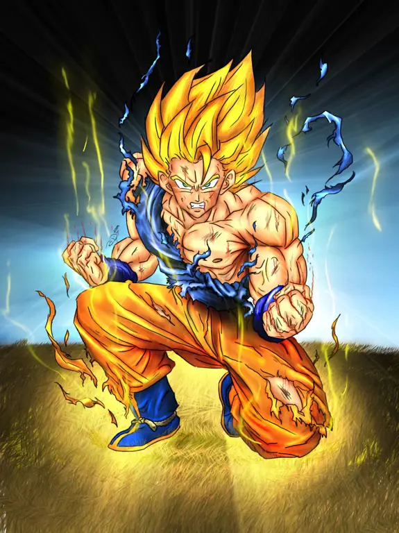 Gambar Goku di Dragon Ball