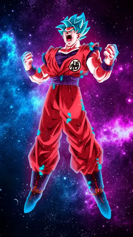 Gambar Goku dari Dragon Ball Super