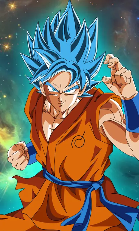 Gambar Goku dari Dragon Ball Super