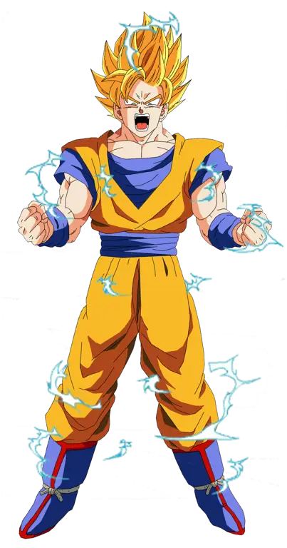 Goku, sang protagonis utama Gambar Goku dari Dragon Ball Super