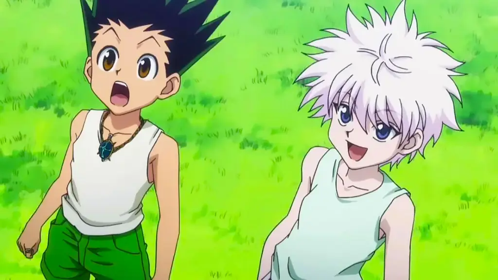 Gambar Gon dan Killua dari Hunter x Hunter