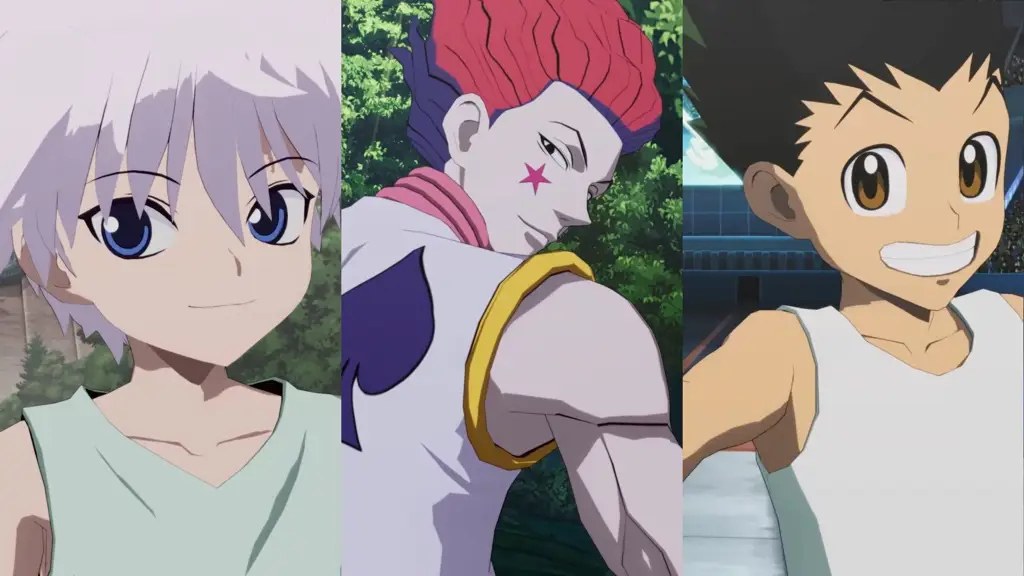 Gon dan Killua, dua karakter utama dalam Hunter x Hunter Gambar Gon dan Killua dari Hunter x Hunter