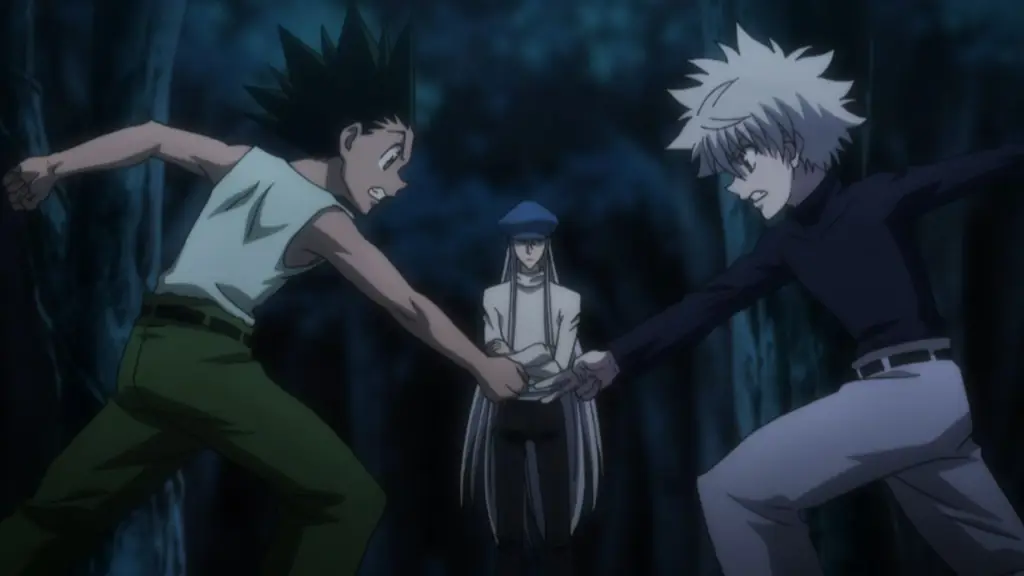 Gambar Gon dan Killua dari Hunter x Hunter