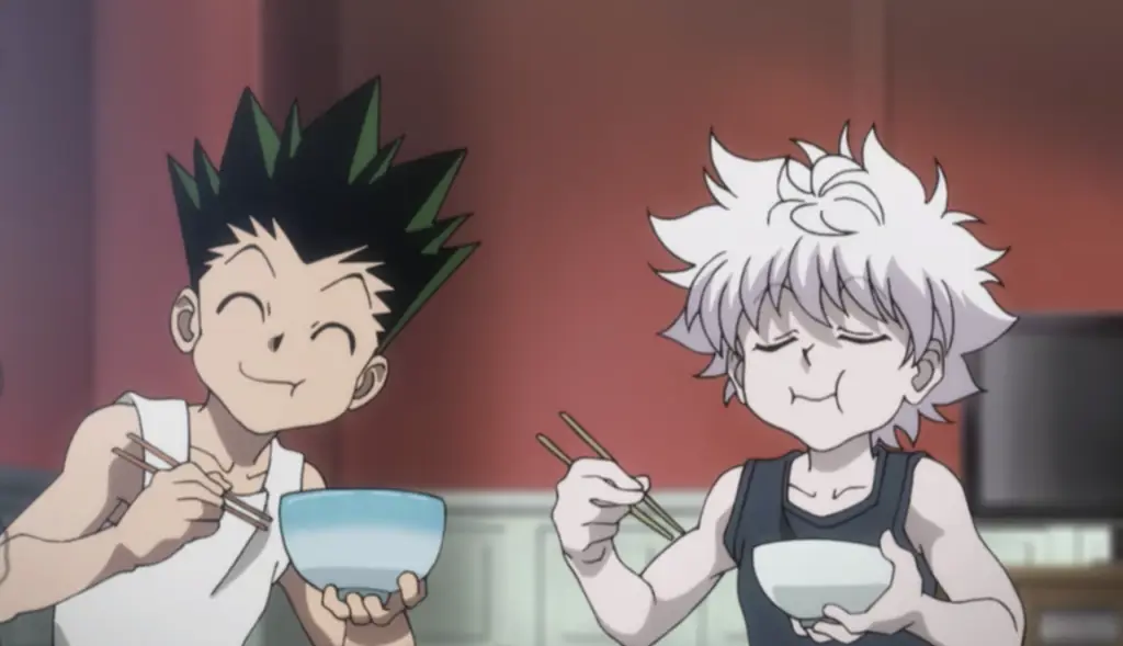 Gambar Gon dan Killua dari Hunter x Hunter