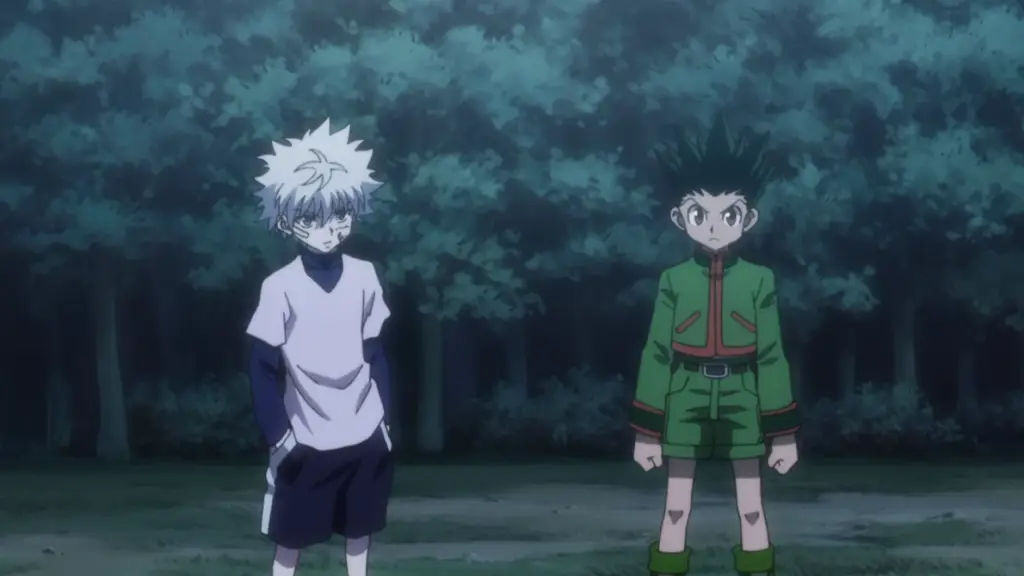 Gon dan Killua, dua karakter utama dalam anime Hunter x Hunter