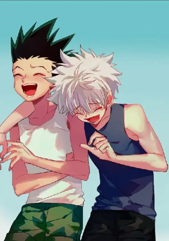 Gon dan Killua, karakter utama dalam Hunter x Hunter