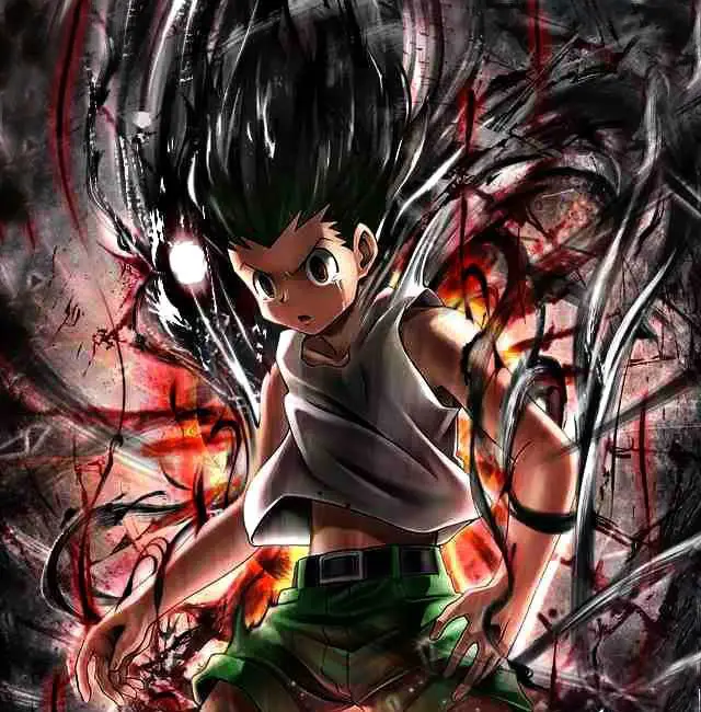 Gambar Gon Freecs, tokoh utama Hunter x Hunter