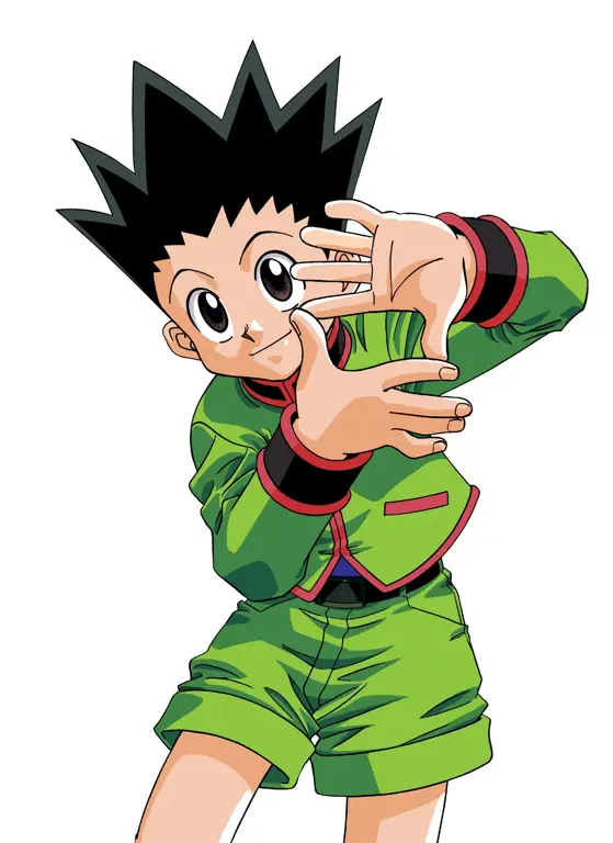 Gambar Gon Freecs dari anime Hunter x Hunter