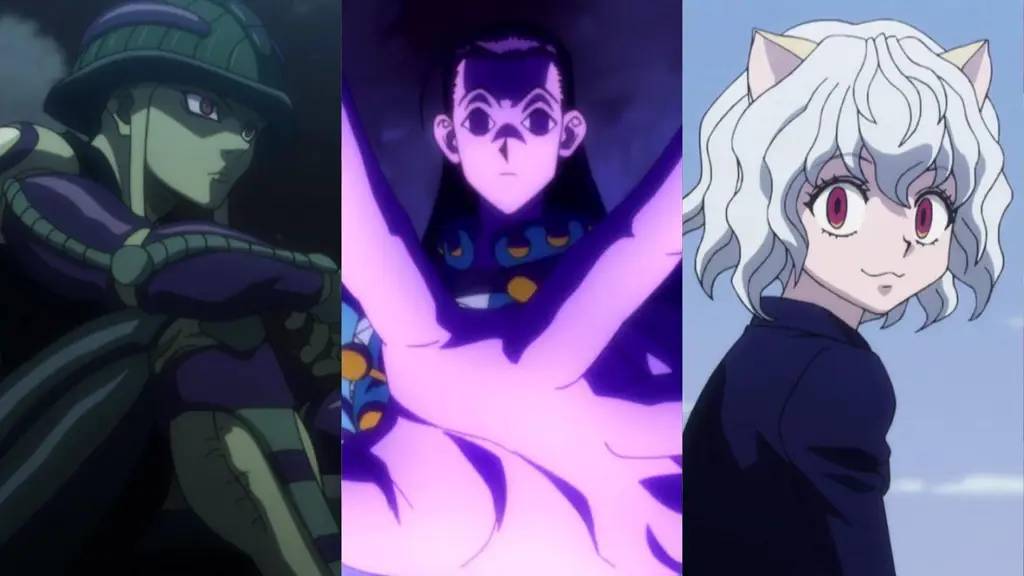 Gambar para karakter utama Hunter x Hunter