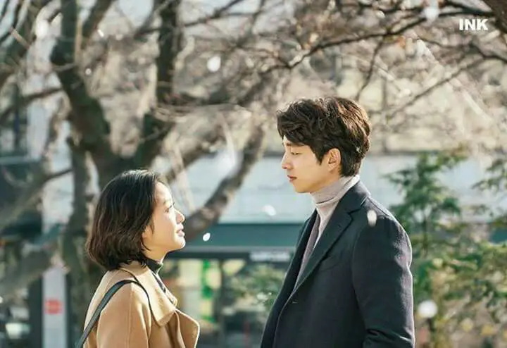 Foto Gong Yoo dan Kim Go Eun sebagai pemeran utama Goblin