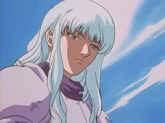 Gambar Griffith, karakter antagonis utama dalam anime Berserk